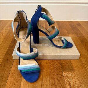 Gorgeous multicolor Botkier Grecia sandals, Size 8, new